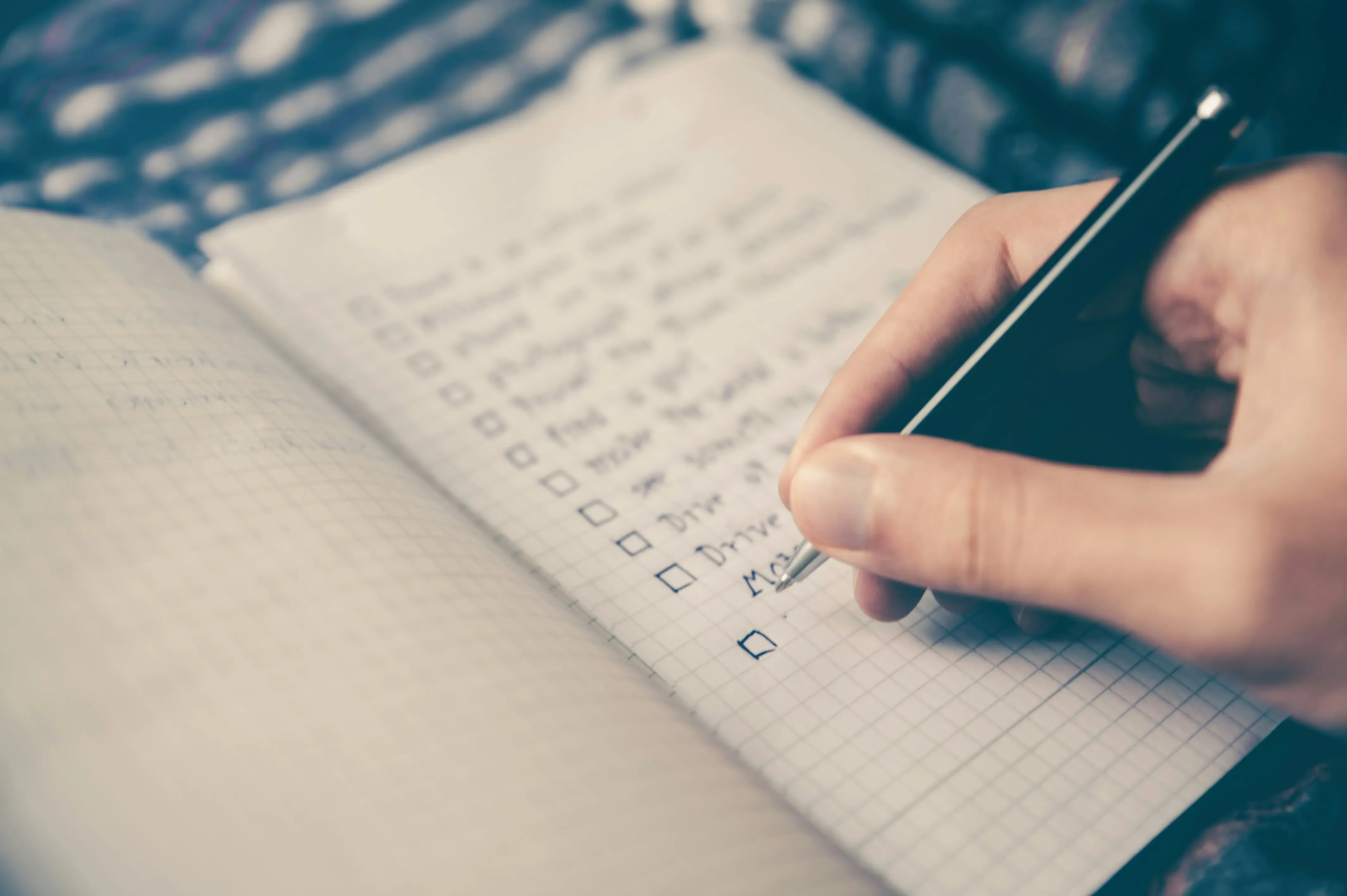 Road trip checklist